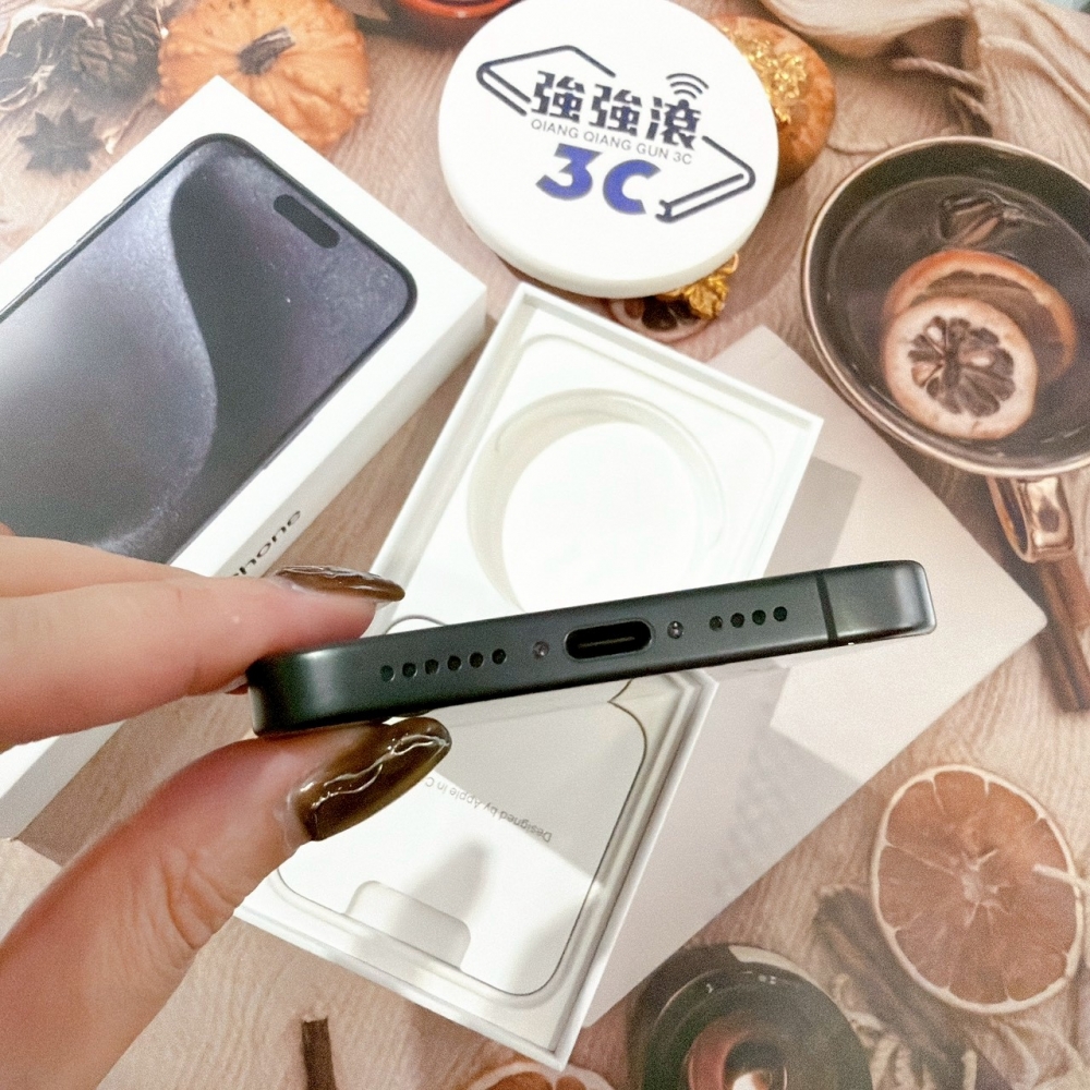 善化-二手 iPhone15 Pro Max 512G 黑色 #31766(店家保固365天)