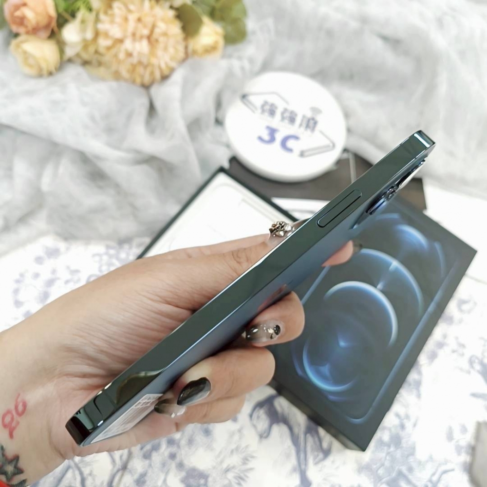 歸仁-二手iPhone 12 pro 128G 藍色# 54802（店家保固90天）