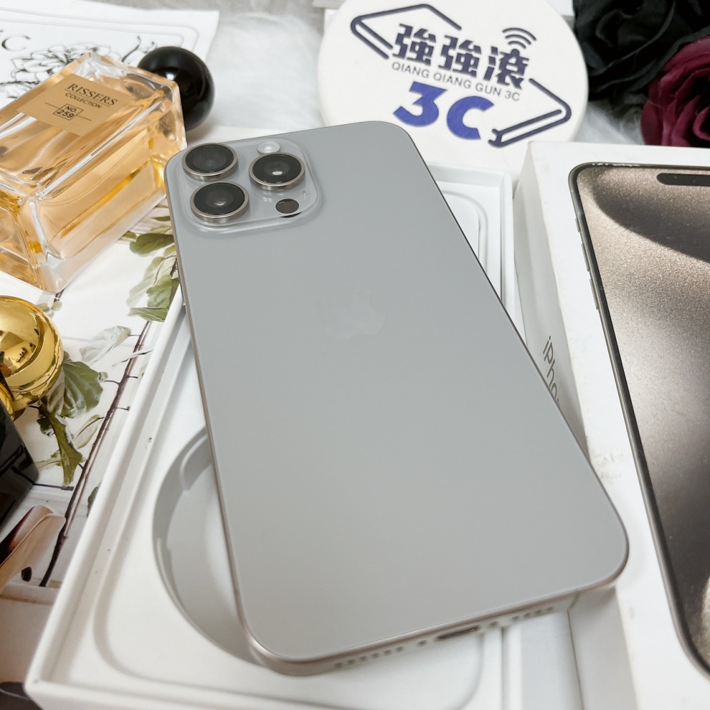 佳里-二手 iPhone15 Pro Max 256G 原色 #37243（店家保固365天）