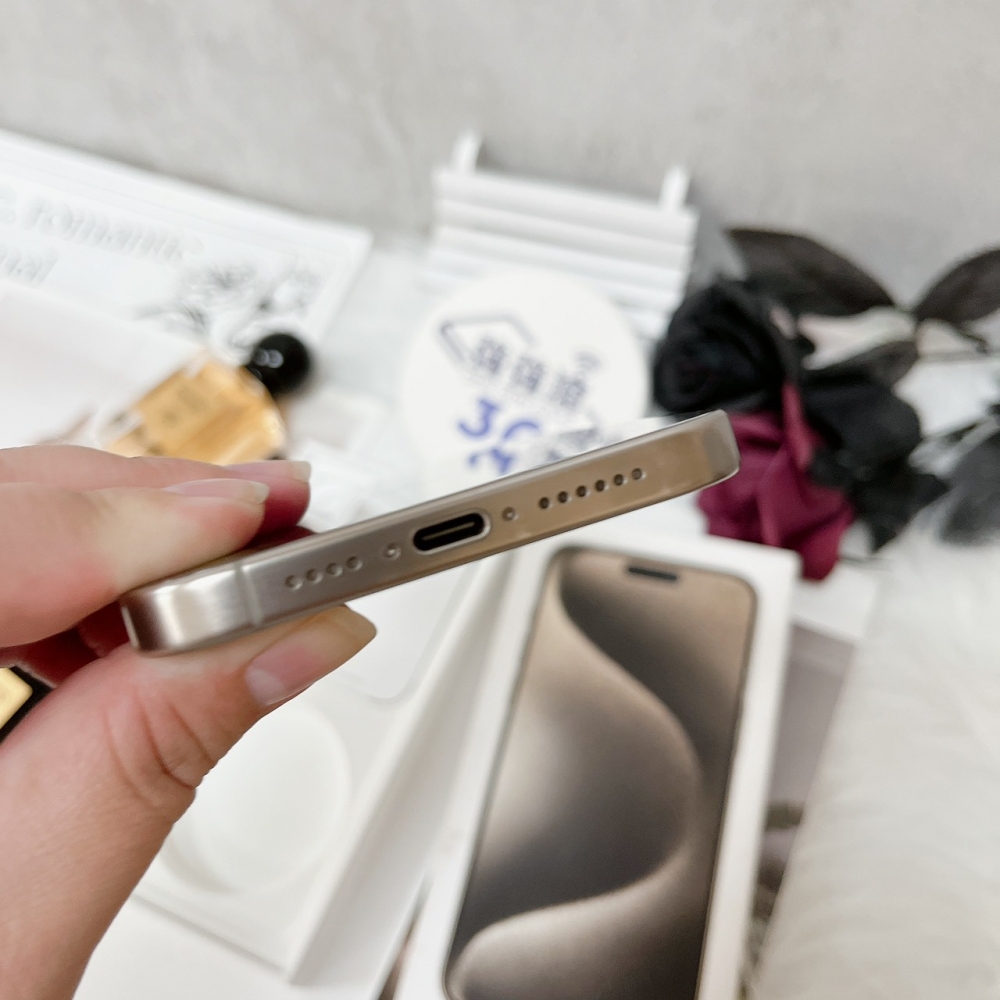 佳里-二手 iPhone15 Pro Max 256G 原色 #37243（店家保固365天）