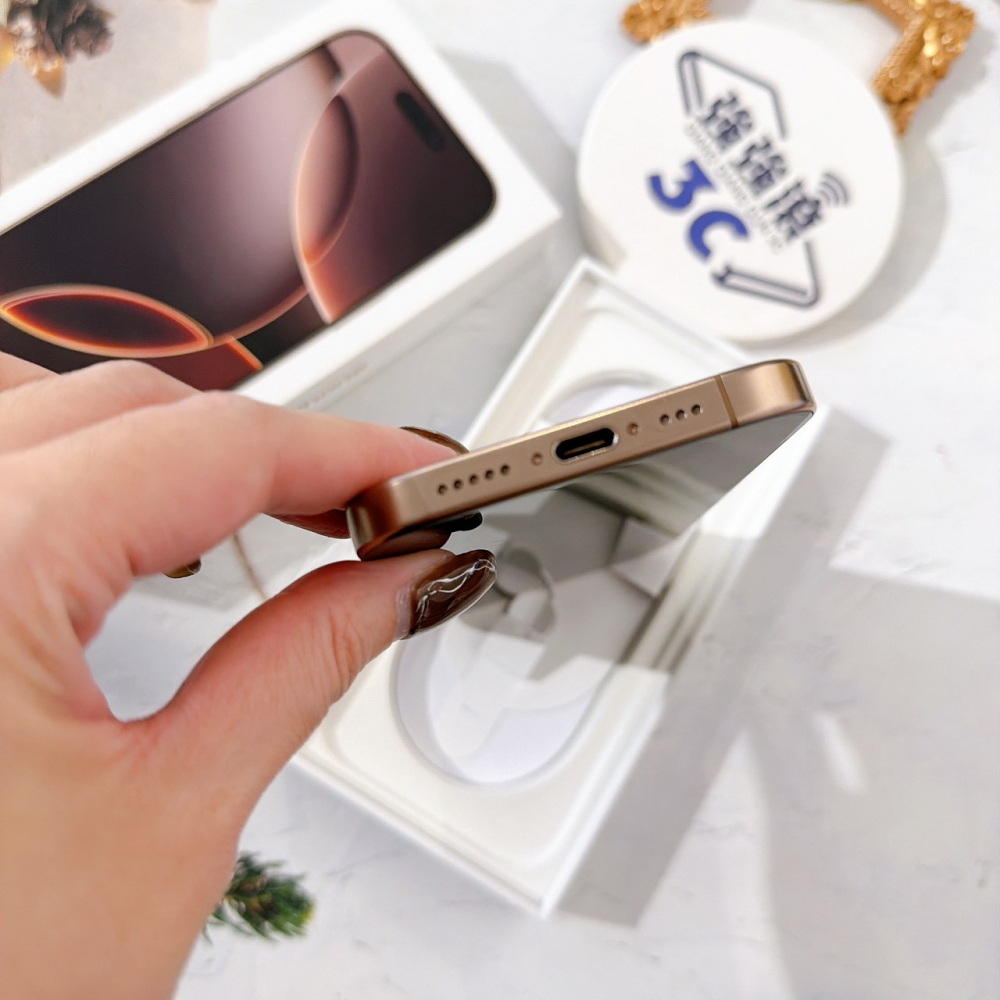善化-二手 iPhone16 Pro 256G 金色 #43800（店家保固365天）