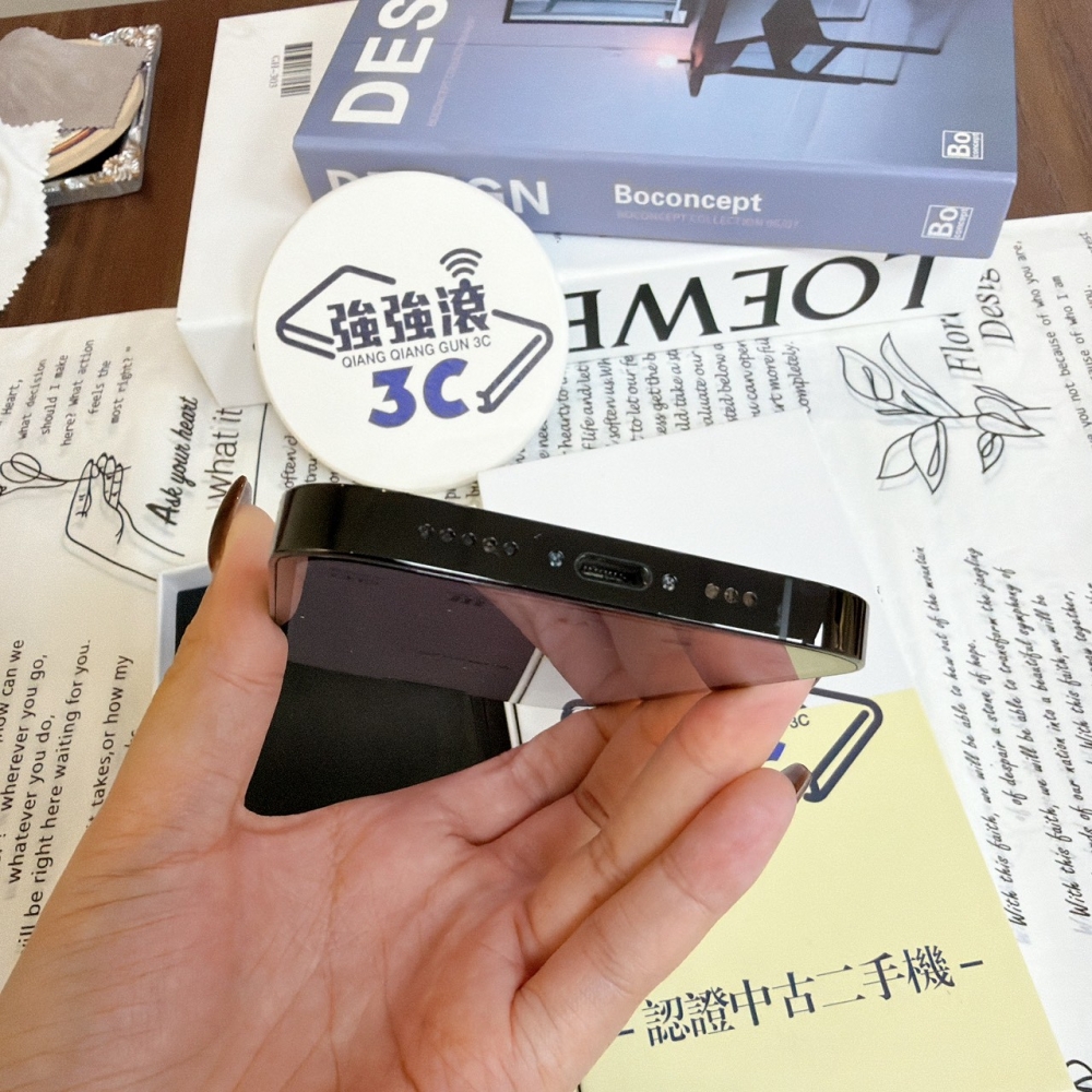 鹽行-二手 iPhone14 Pro 128G 黑色#47298（店保365天）