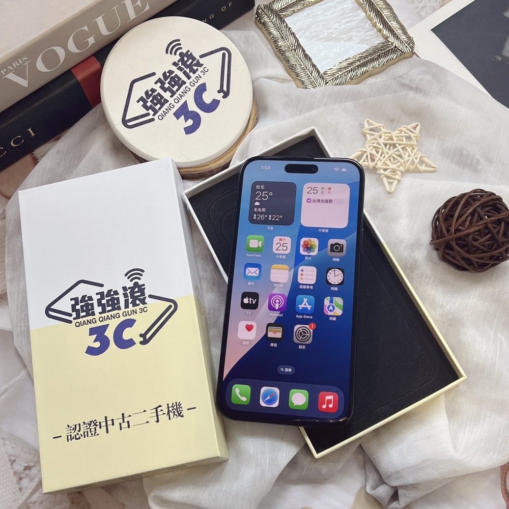 二手 iPhone 15 Plus 128G 黑色*67677(店保365天）