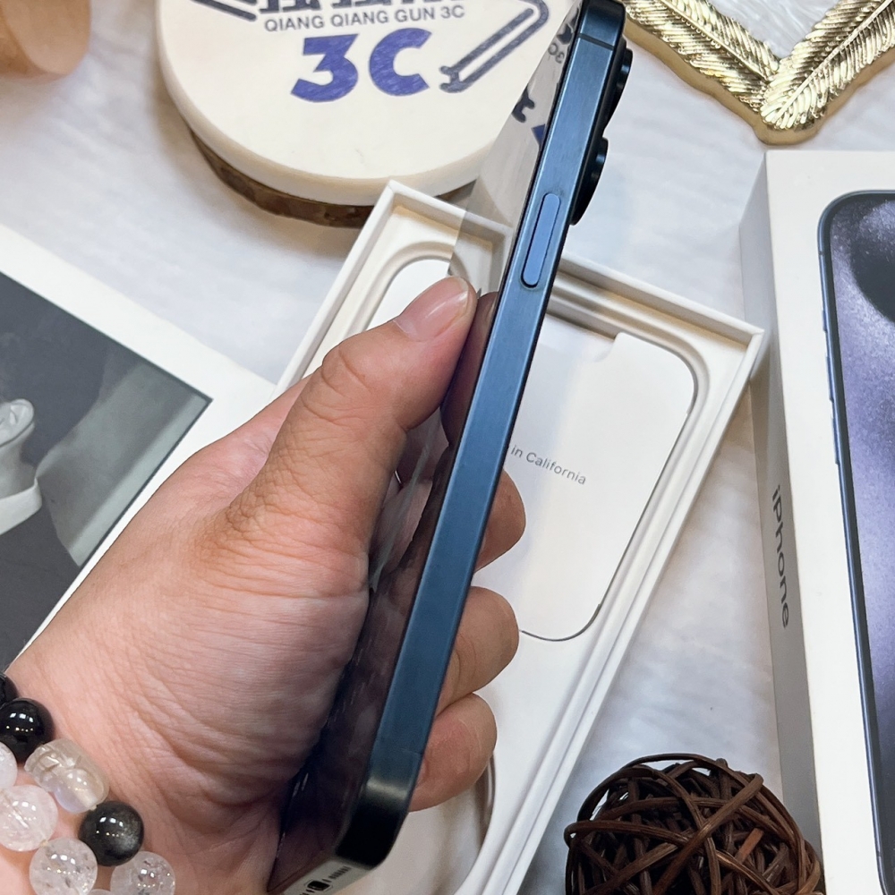 二手 iPhone 15 Pro Max 512G 藍鈦色*34266(店保365天）