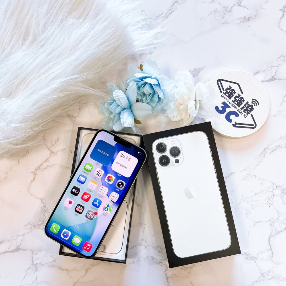 二手 iPhone 13 Pro Max 128G 銀色*88842（店保365天）