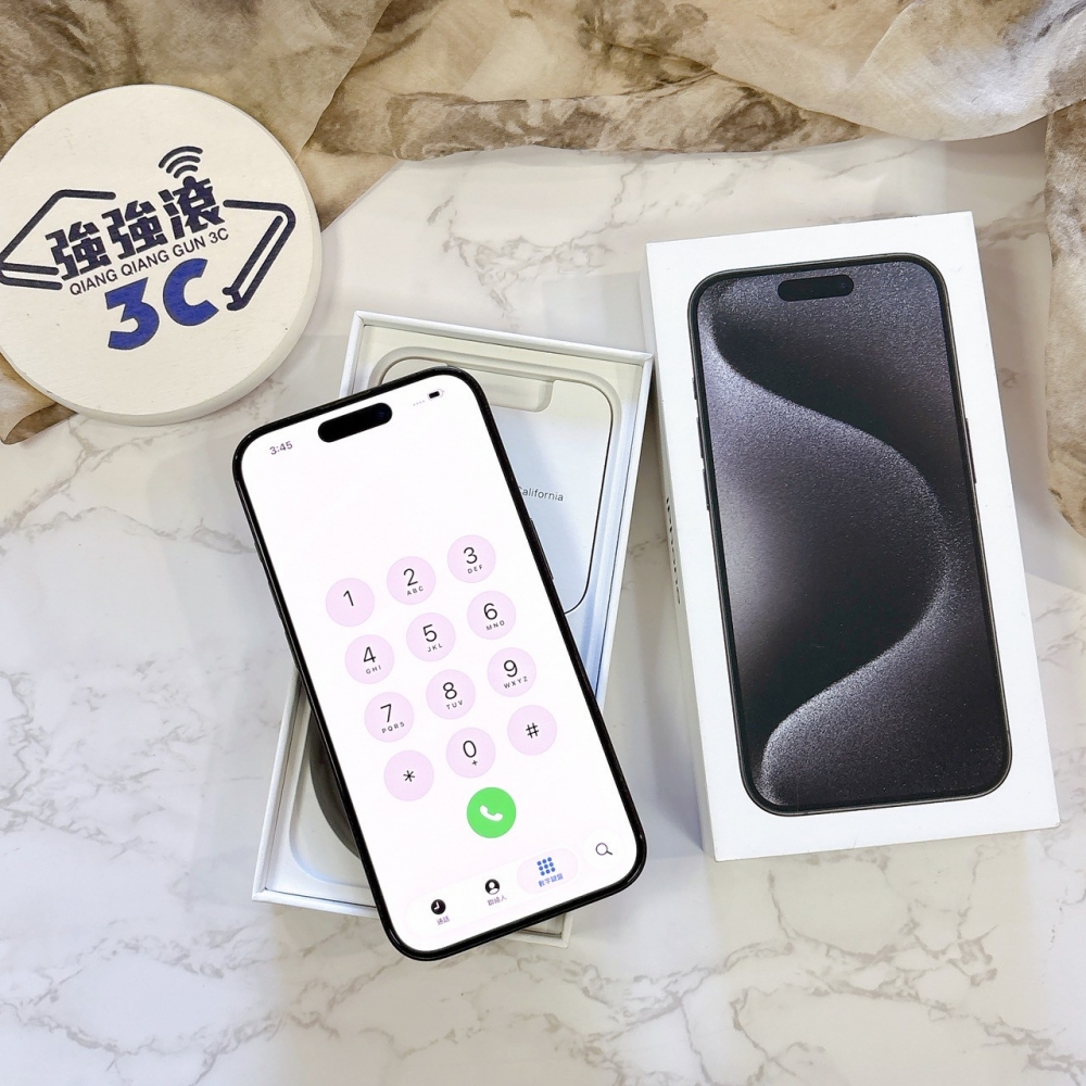 二手 iPhone15Pro 256G 黑色*65465 (店家保固365天)