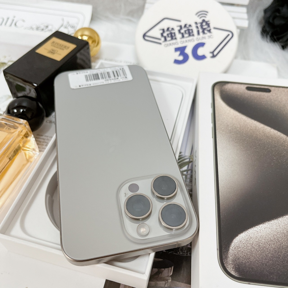 佳里-二手 iPhone15 PRO MAX 256G 原色 #18547（店家保固365天）