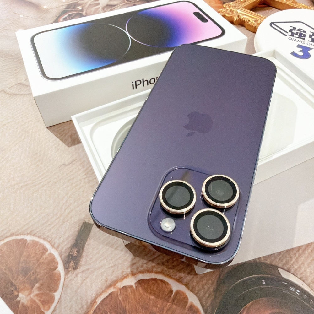 善化-二手 iPhone14 Pro 256G 紫色 #68386（店家保固365天）