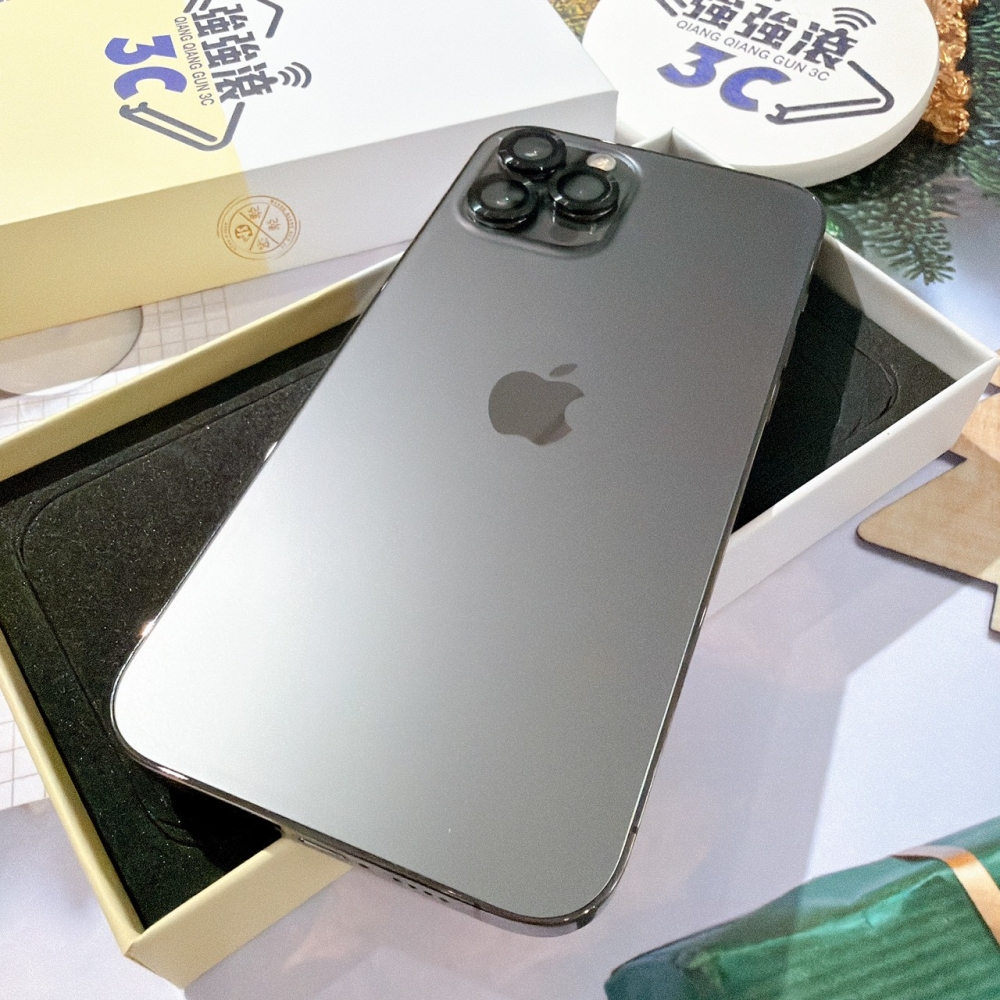 善化-二手 iPhone12 Pro Max 512G 黑色 #63198(店家保固90天)