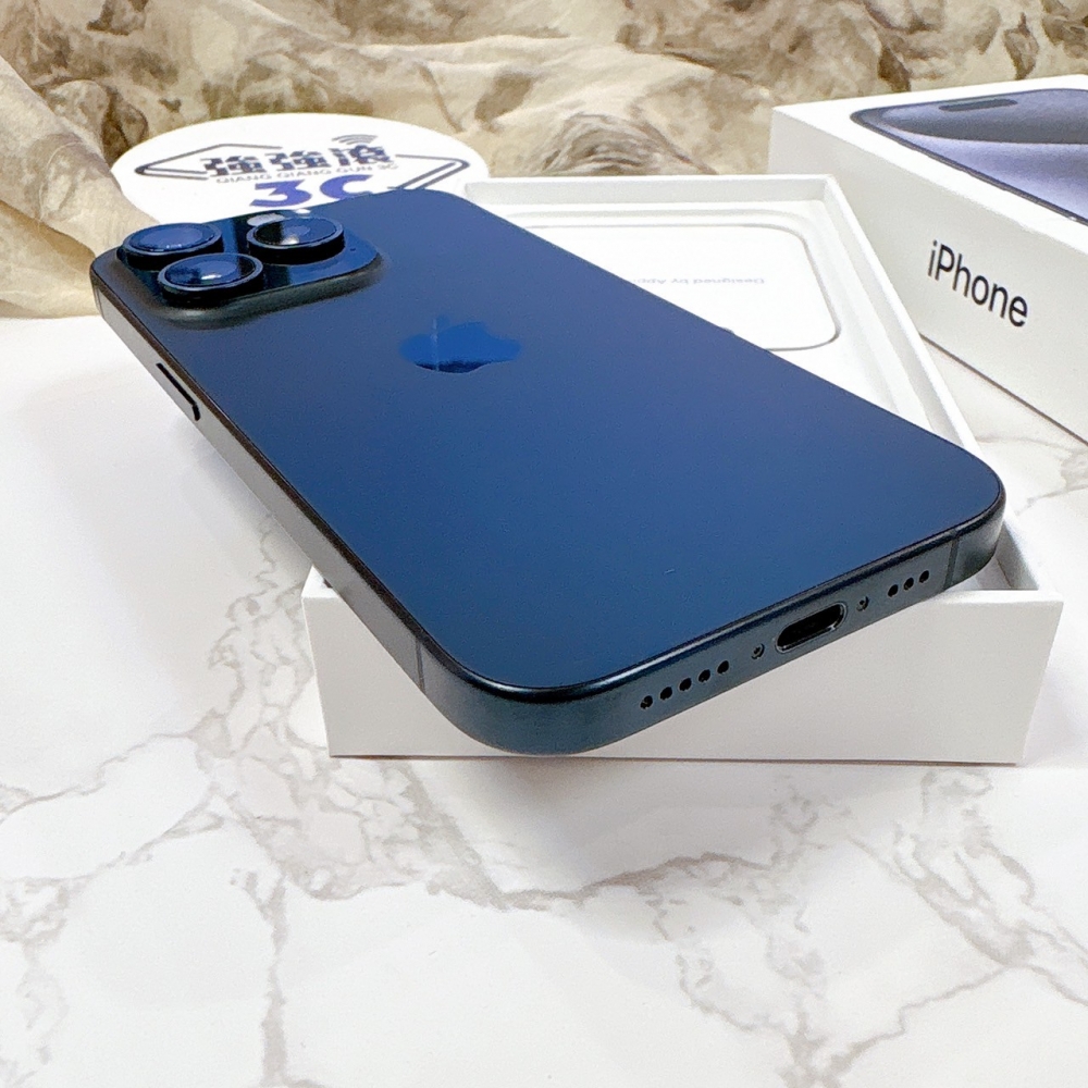 二手 iPhone15Pro 256G 藍色*09072 (店家保固365天)