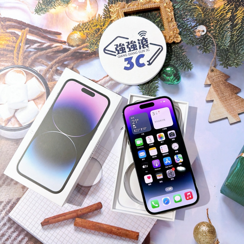 善化-二手 iPhone14 Pro 256G 紫色 #59841（店家保固365天）