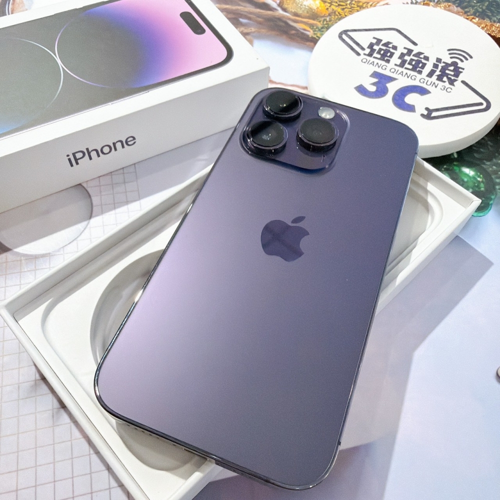 善化-二手 iPhone14 Pro 256G 紫色 #59841（店家保固365天）