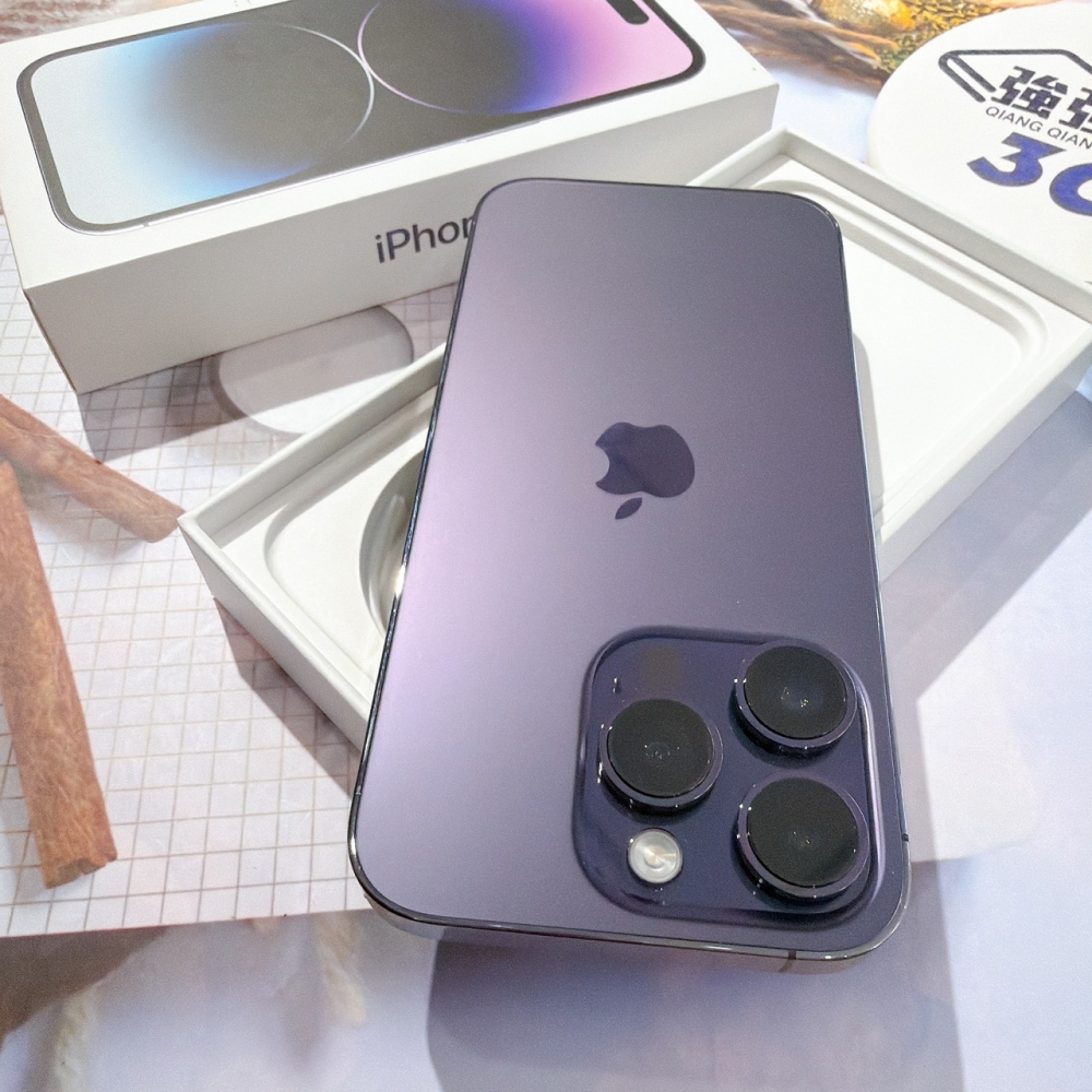 善化-二手 iPhone14 Pro 256G 紫色 #59841（店家保固365天）