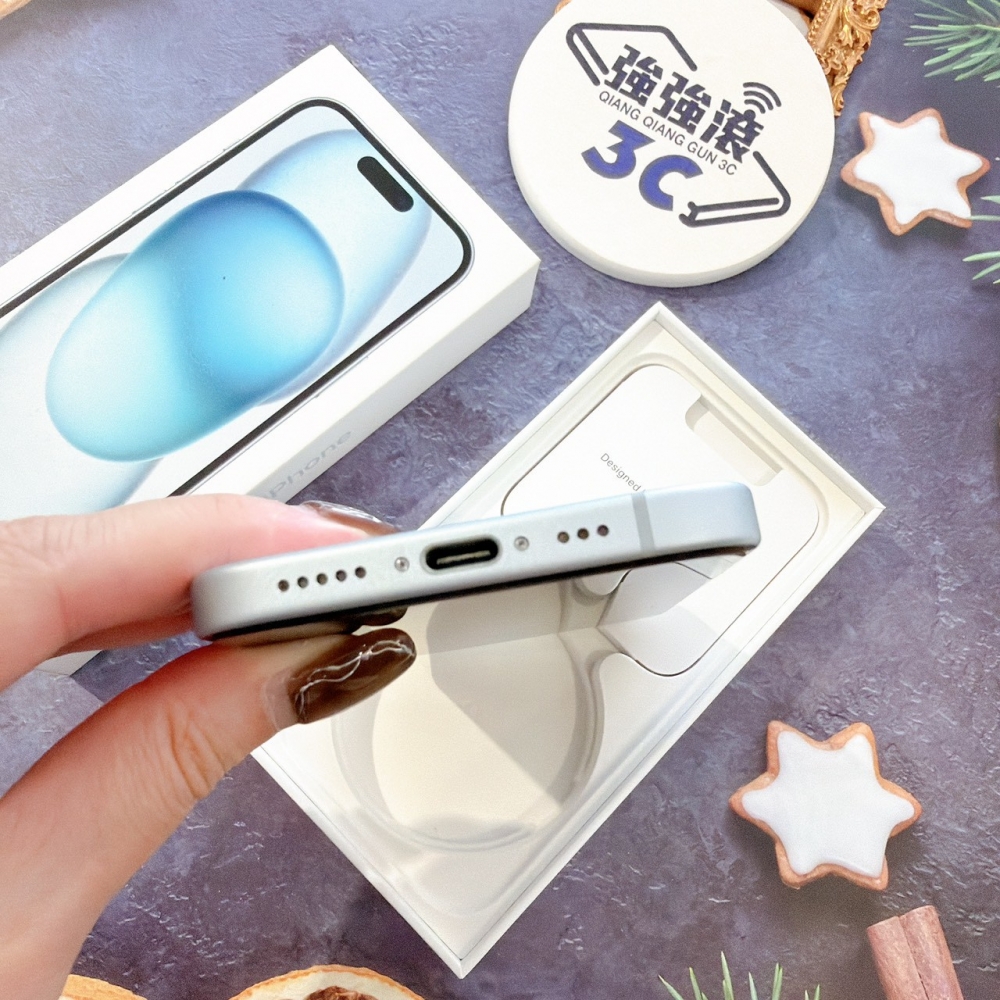 善化-二手 iPhone15 128G 藍色 #80942（店家保固365天）