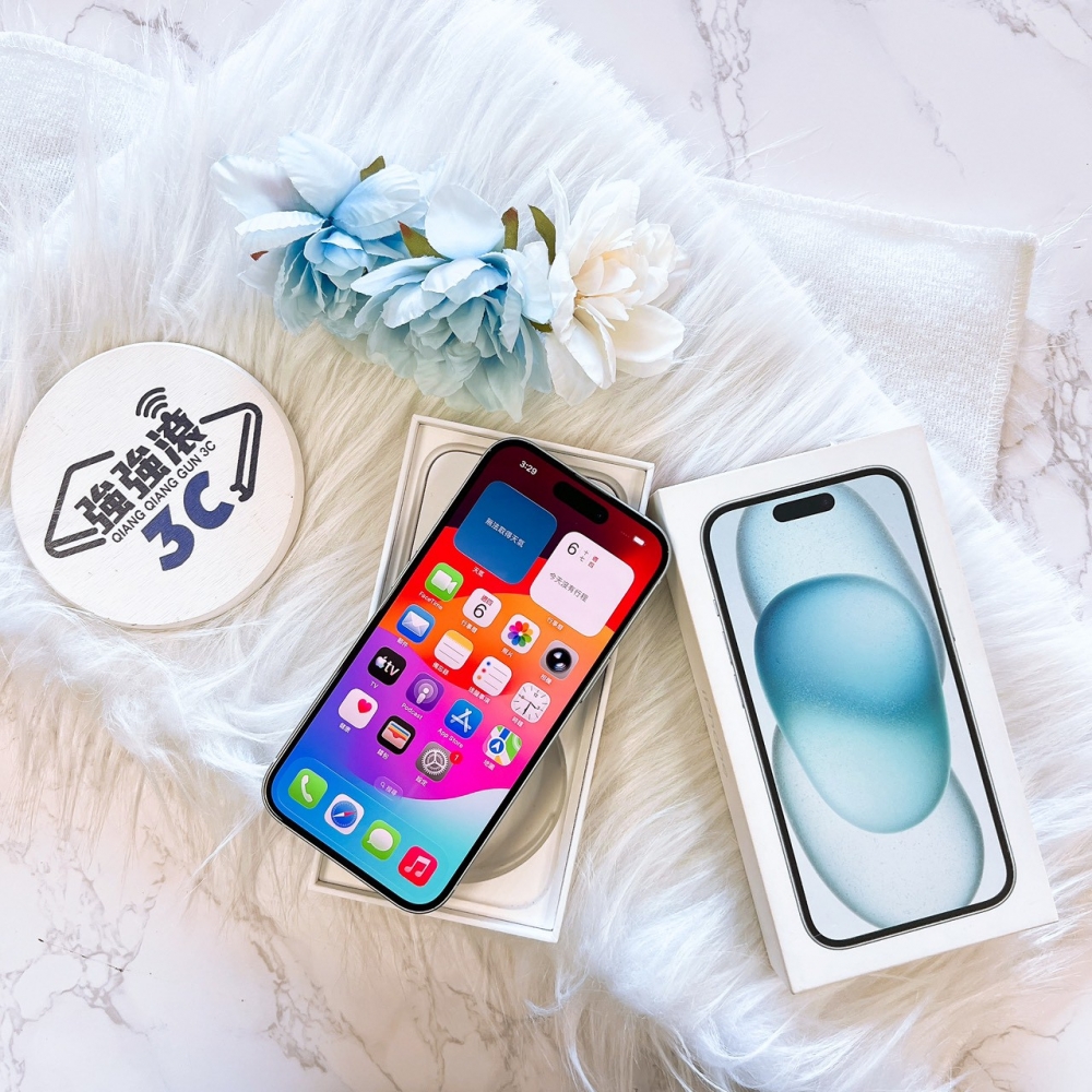 二手 iPhone15 128G 藍色 #28871（店家保固365天）