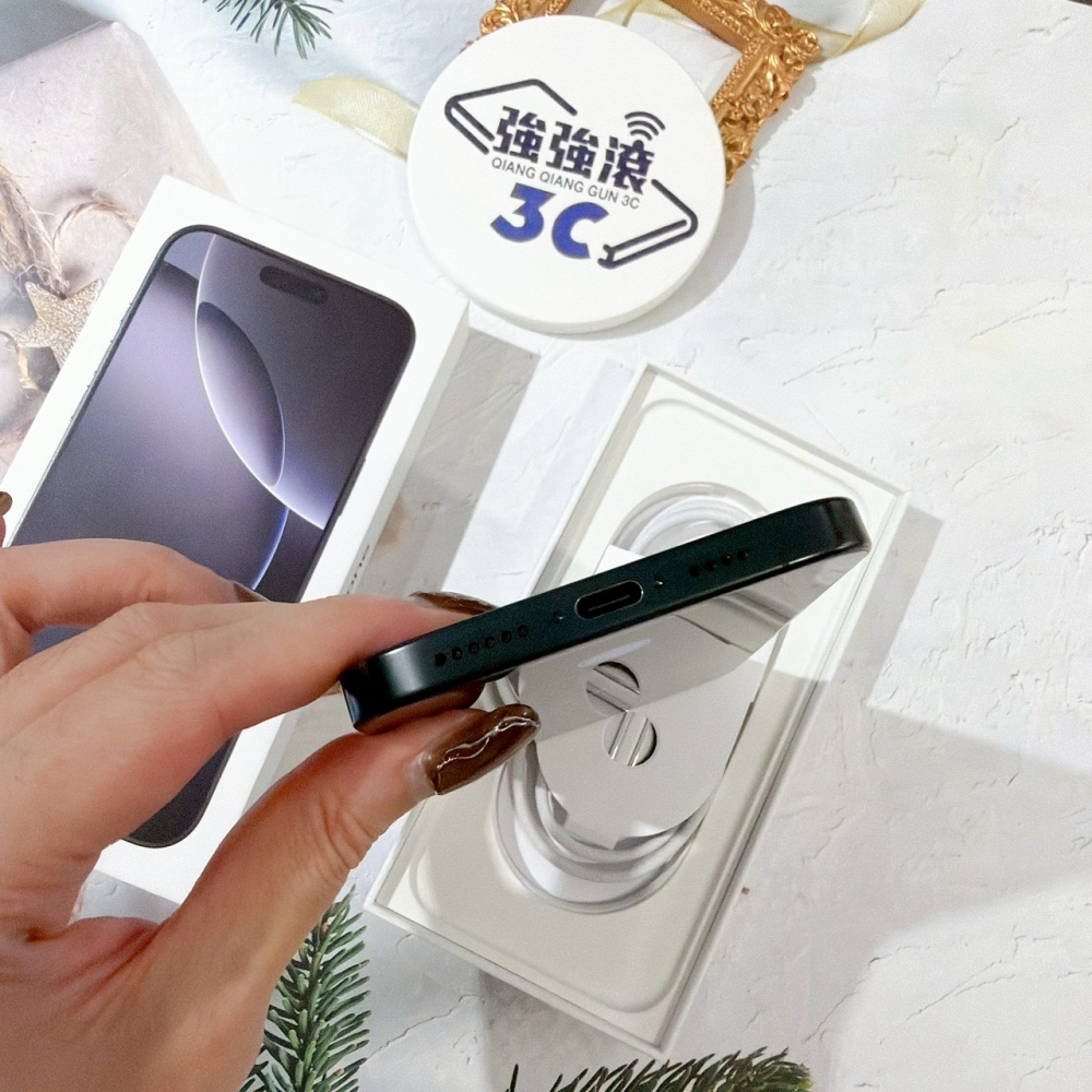 善化-二手 iPhone16 Pro Max 256G 黑色 #51657(店家保固365天)