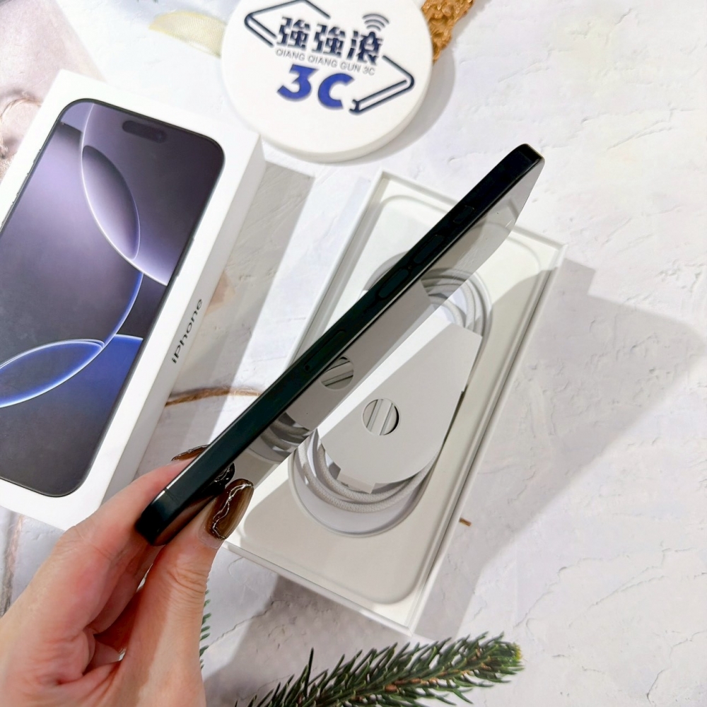 善化-二手 iPhone16 Pro Max 256G 黑色 #51657(店家保固365天)