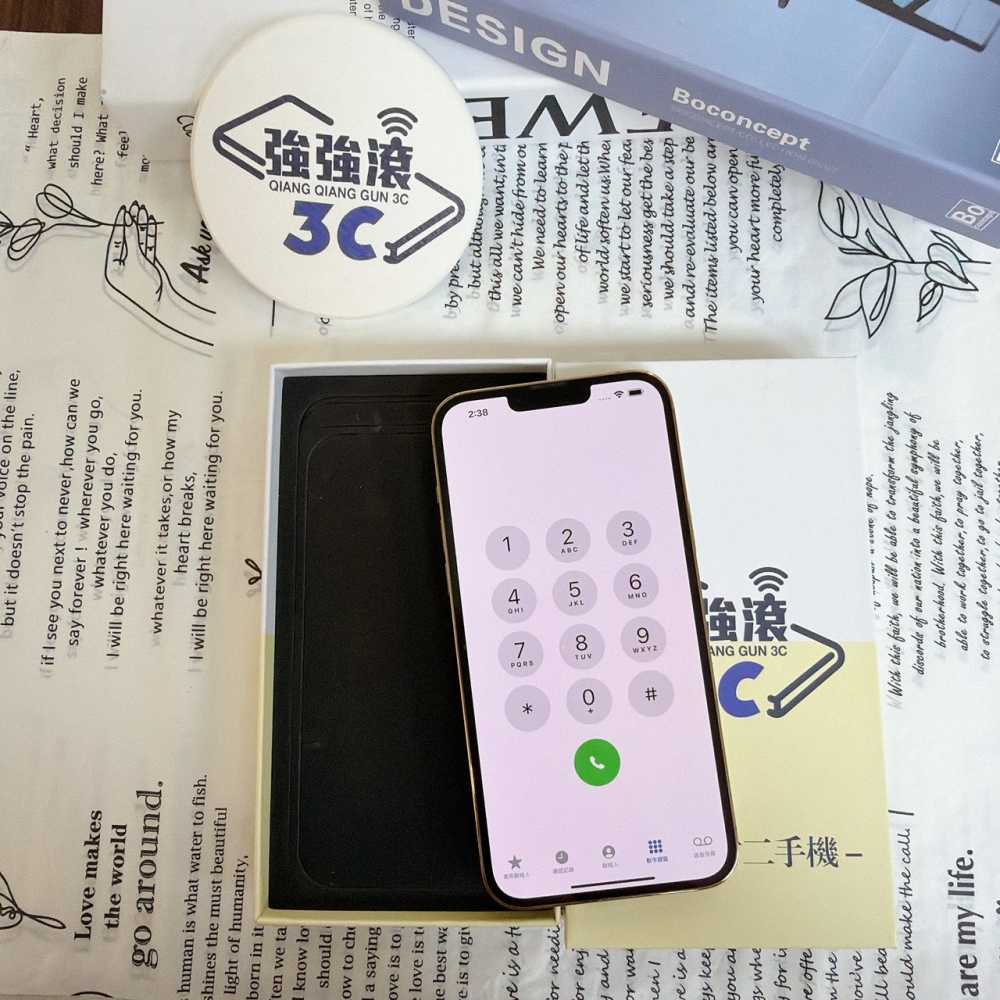 鹽行-二手iPhone13 Pro Max 256G 金色 #42740（店保365天）