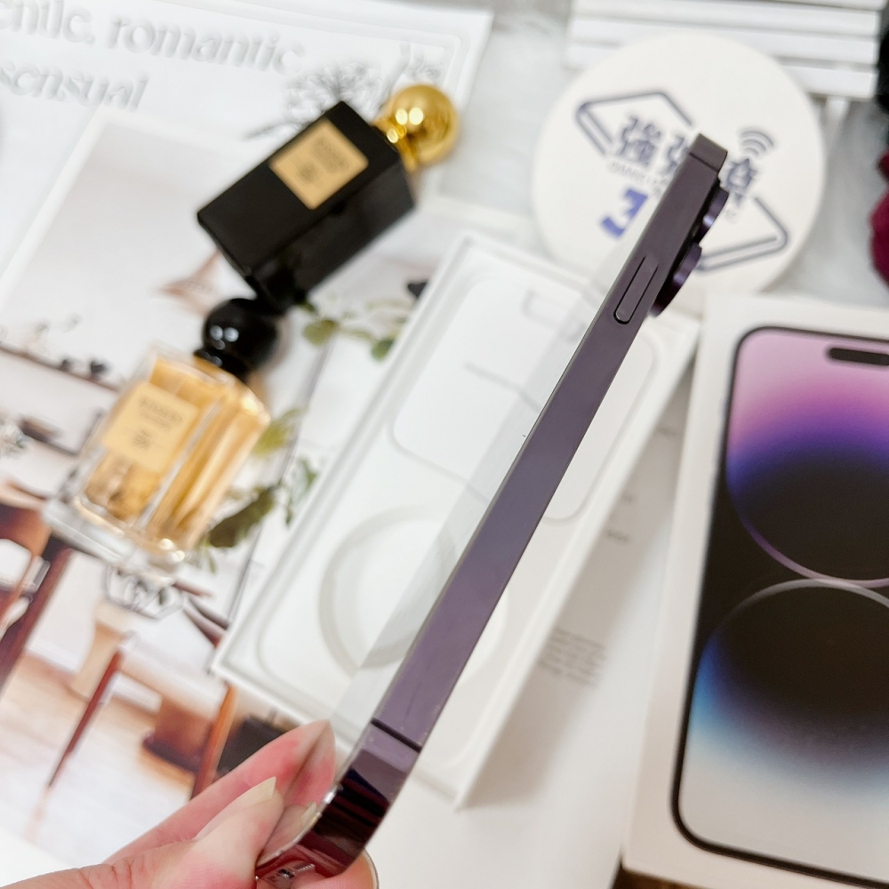 佳里-二手 iPhone14 PRO MAX 128G 紫色 #32139(店家保固365天)