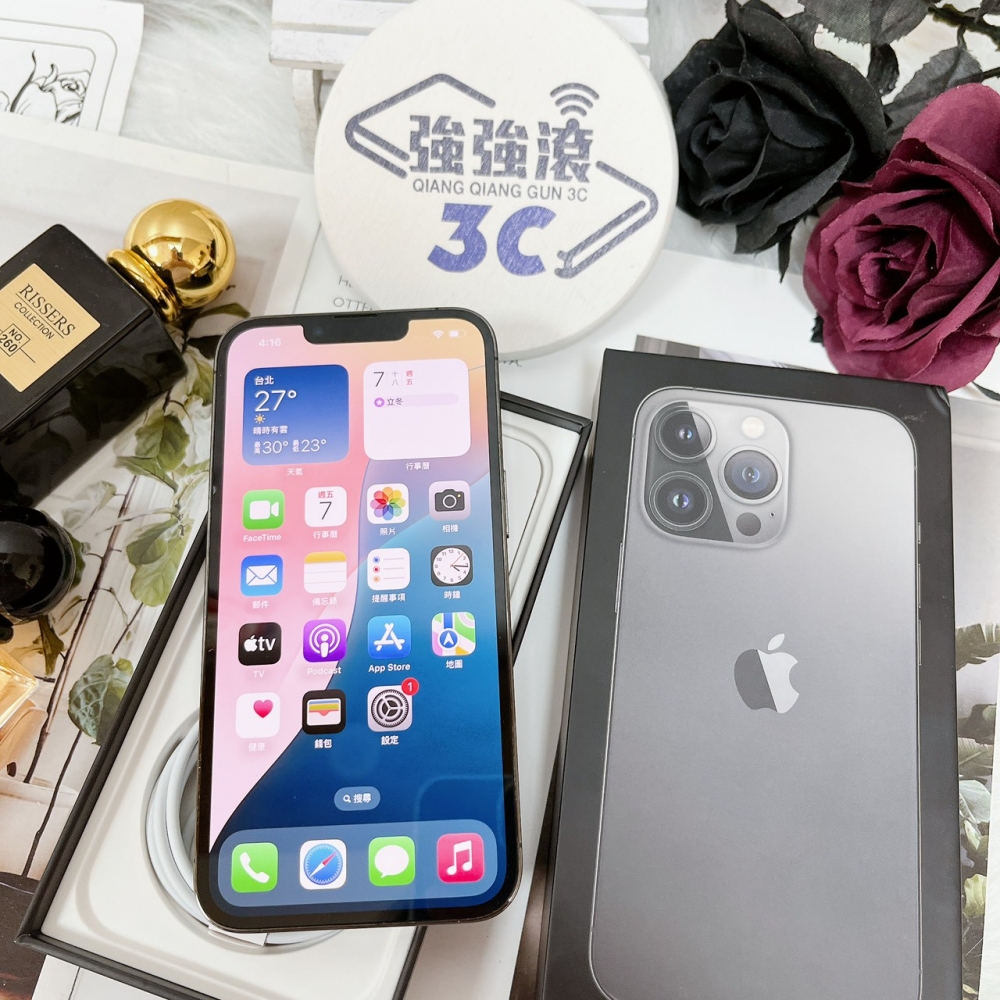  佳里-二手 iPhone13 PRO 256G 黑色 #68451（店家保固365天）