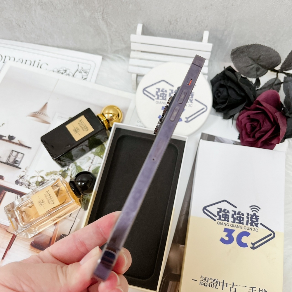 佳里-二手 iPhone14 PRO MAX 256G 紫色 #31086（店家保固365天）