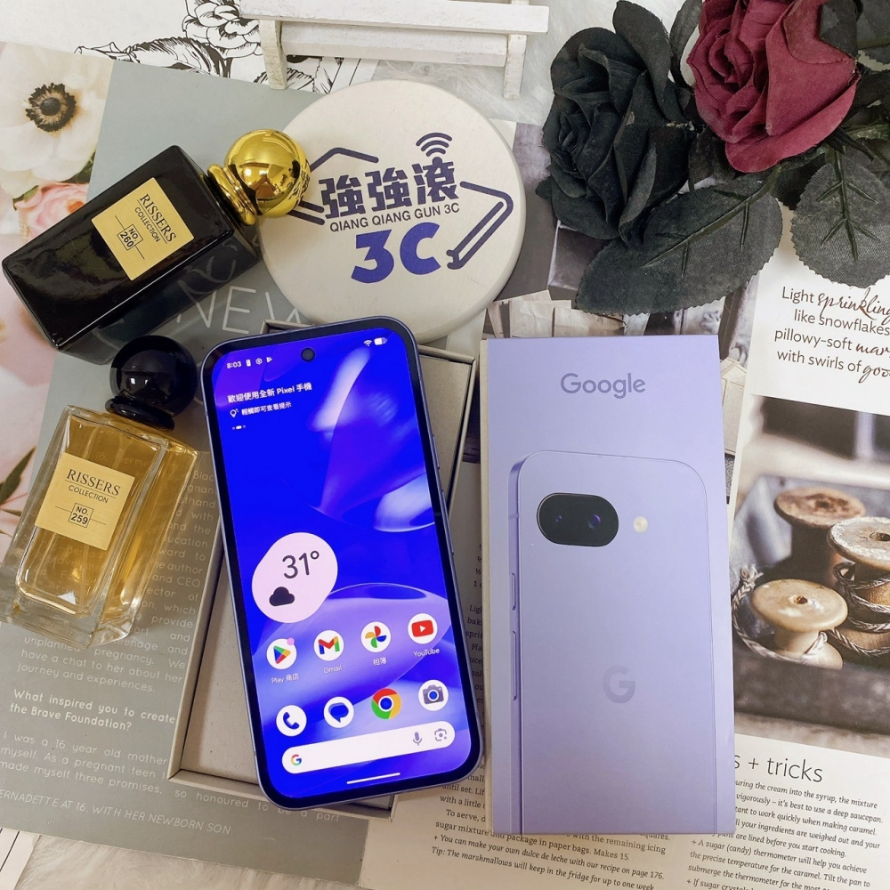 佳里-二手 GOOGLE PIXEL 9a 8+128G 紫 #29546 (原廠保內)