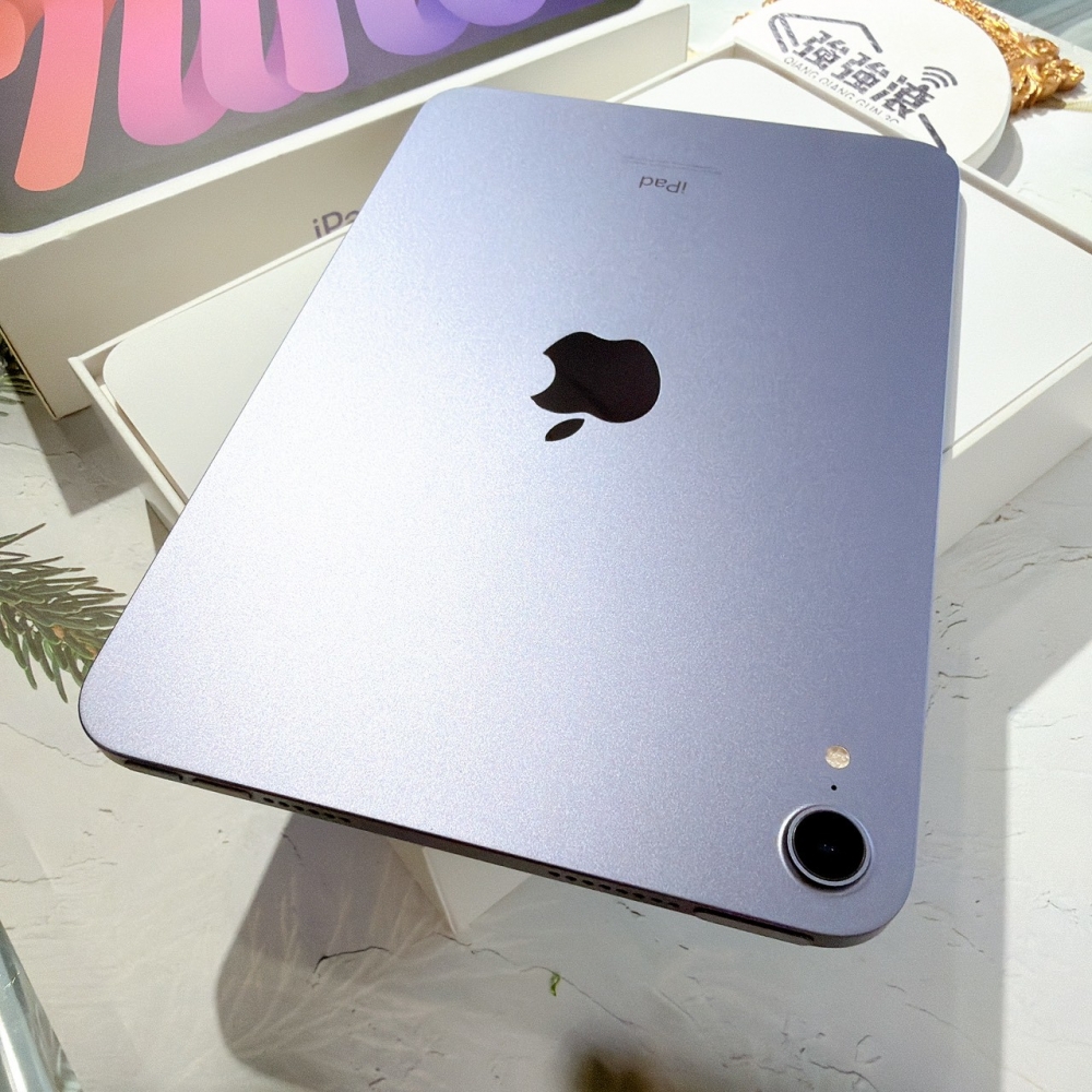 善化-二手iPad mini6 64G 紫色 #7m63n（店保30天）