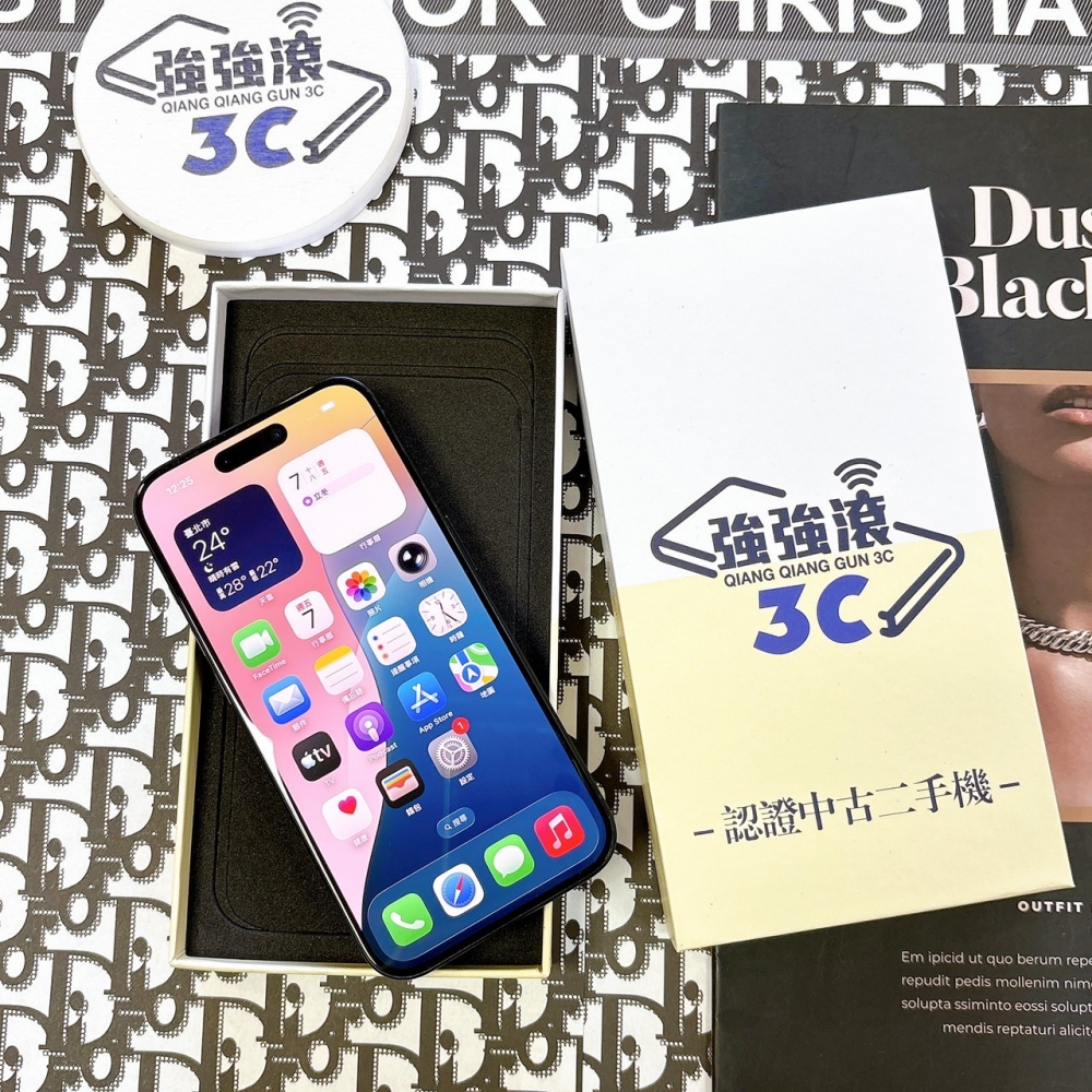 二手 iPhone15Pro 256G 藍色*48453 (店家保固365天)