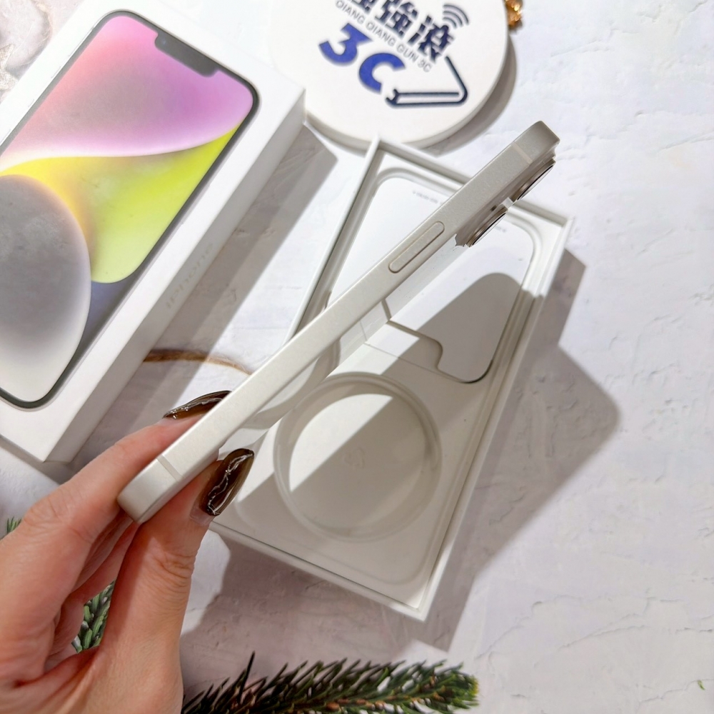 善化-二手 iPhone14 256G 白色 #19952（店家保固365天）