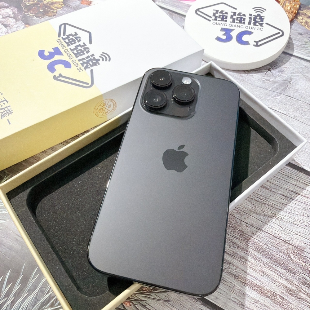 善化-二手 iPhone14 Pro 256G 黑色 #58680（店家保固365天）
