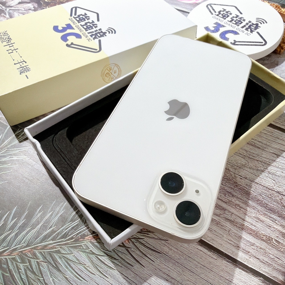 善化-二手 iPhone14 Plus 128G 白色 #08820（店家保固365天）
