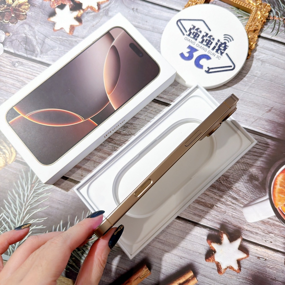 善化-二手 iPhone16 Pro Max 256G 金色 #63467(店家保固90天)