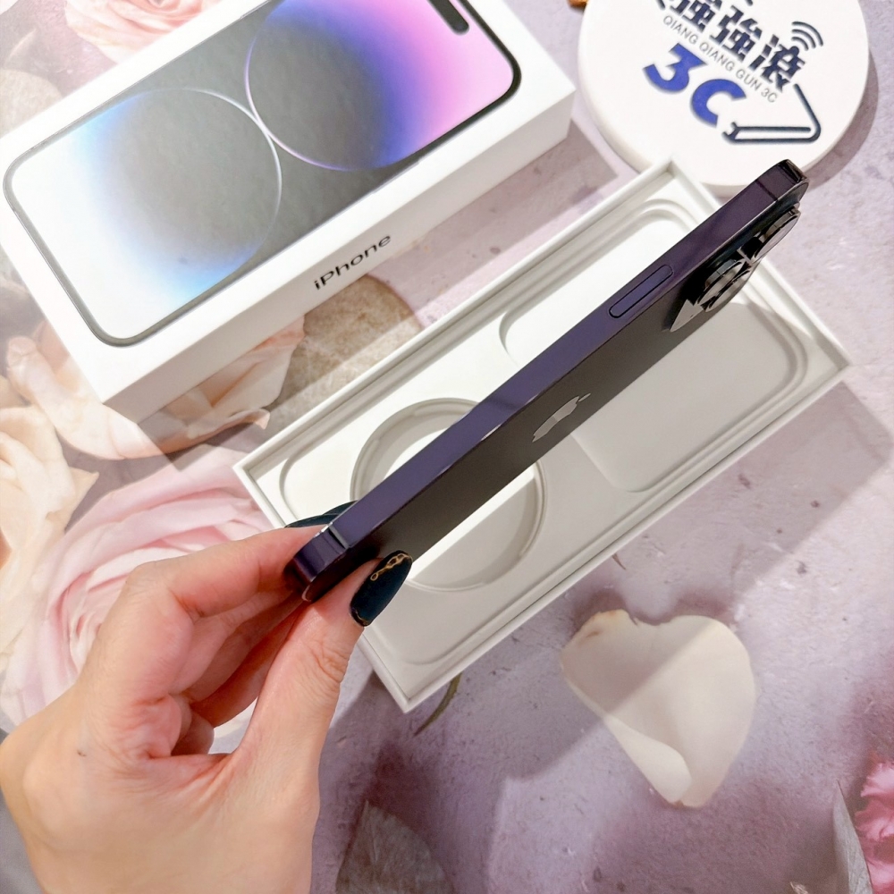 善化-二手 iPhone14 Pro Max 256G 紫色 #51035(店家保固365天)