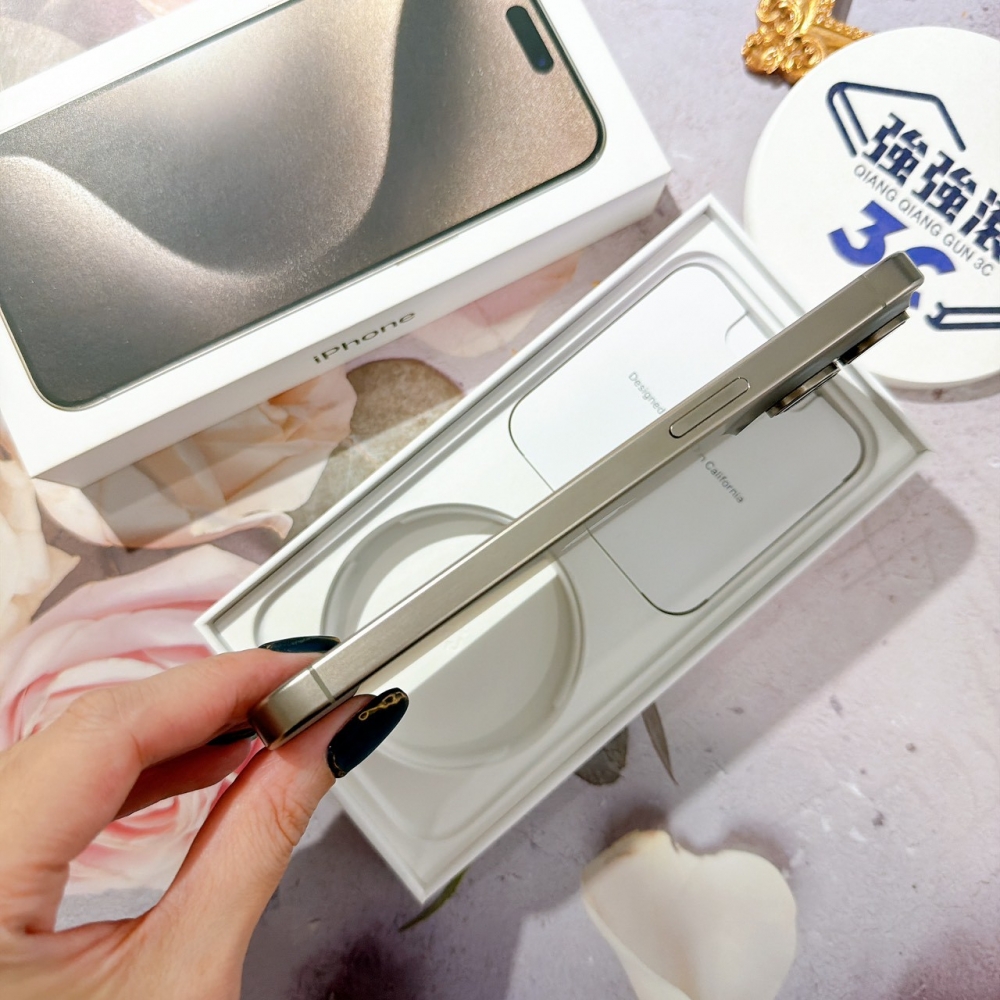 善化-二手 iPhone15 Pro Max 512G 原色 #47378（店家保固365天）