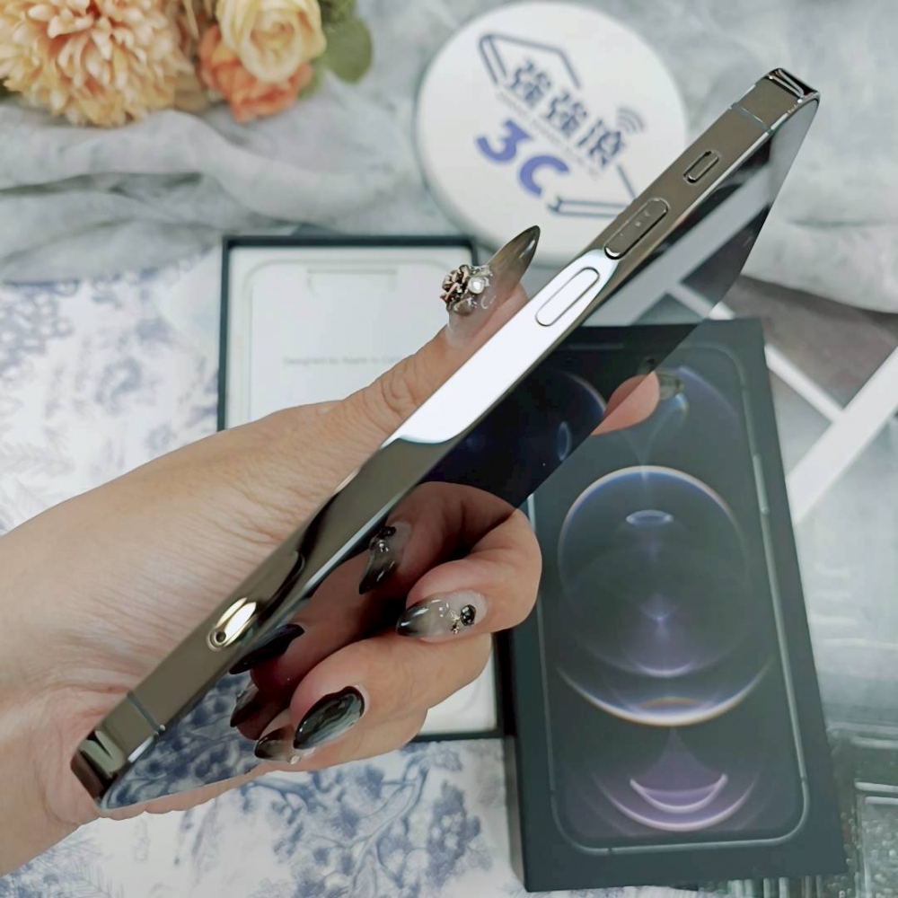 歸仁-二手iPhone12 pro 256G 黑色#13864（店保365天）