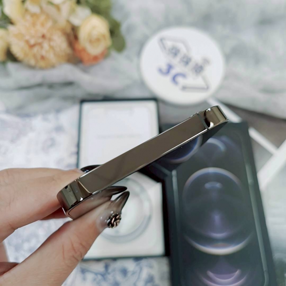 歸仁-二手iPhone12 pro 256G 黑色#13864（店保365天）