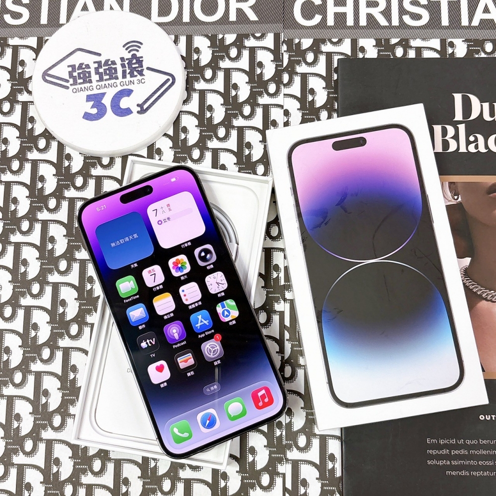 二手 iPhone14 Pro Max 256G 紫色 #50562(店家保固365天)