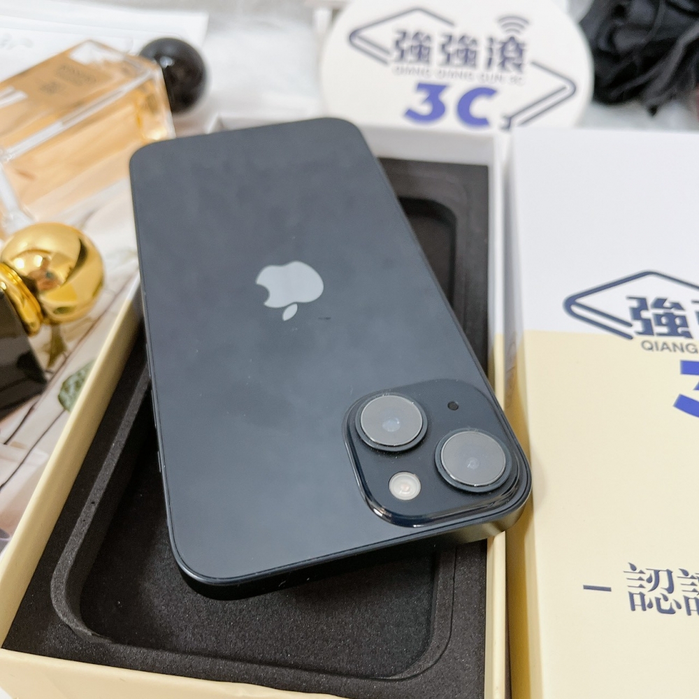  佳里-二手 iPhone14 128G 黑色 #65746（店家保固365天）