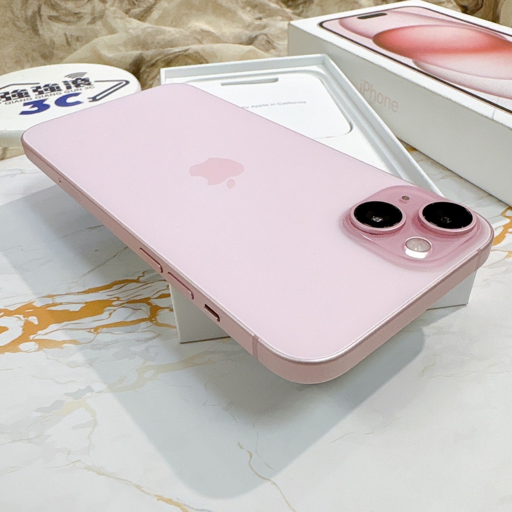 二手 iPhone 15Plus 256G 粉色 *35611（店保365天）