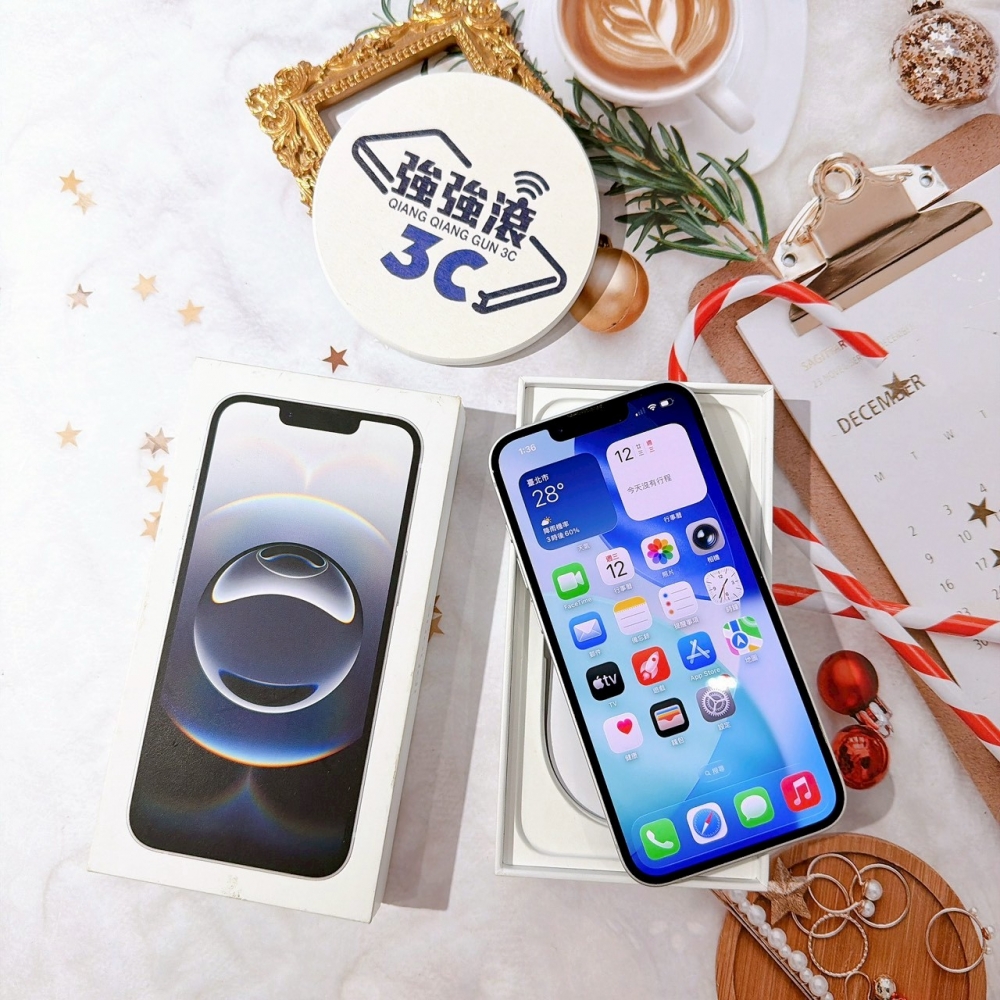 善化-二手 iPhone16e  256G 白色 #06868（原廠保固）