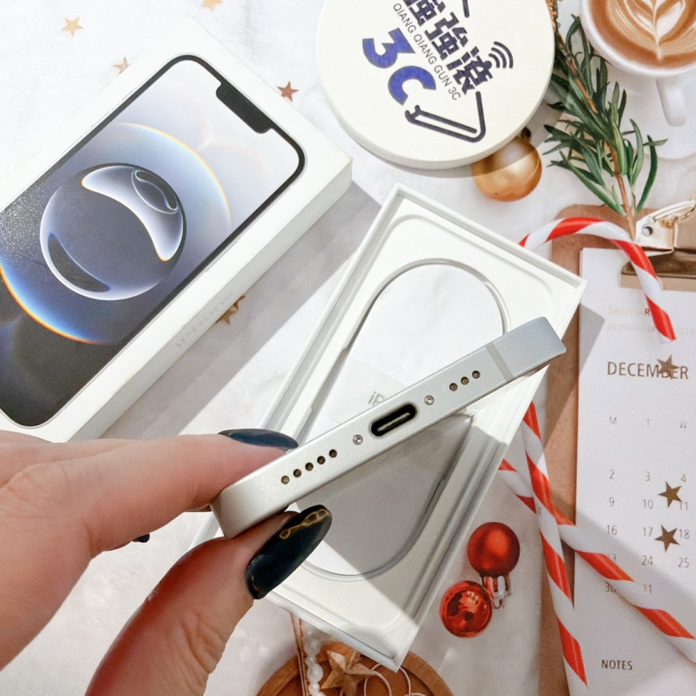 善化-二手 iPhone16e  256G 白色 #06868（原廠保固）