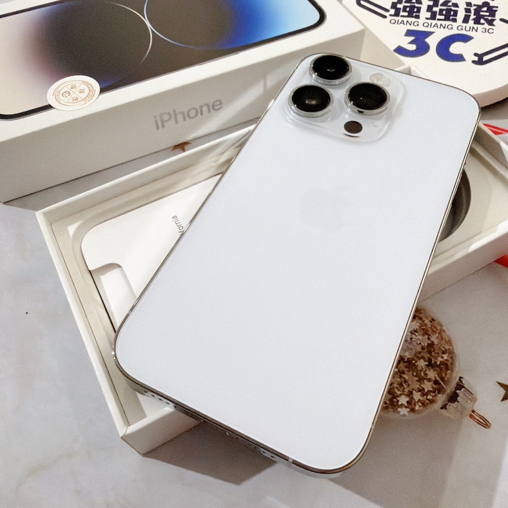 善化-二手 iPhone14 Pro 256G 銀色 #06510(店家保固365天)