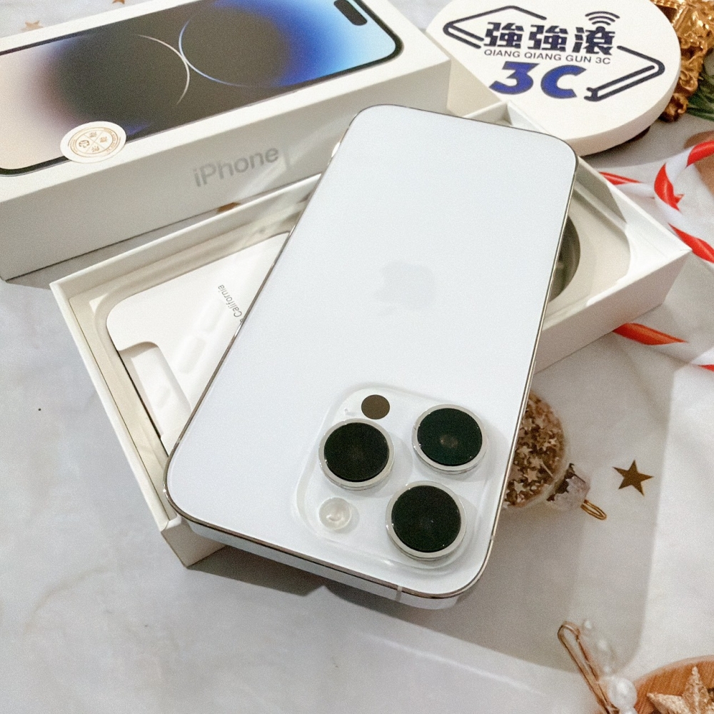 善化-二手 iPhone14 Pro 256G 銀色 #06510(店家保固365天)