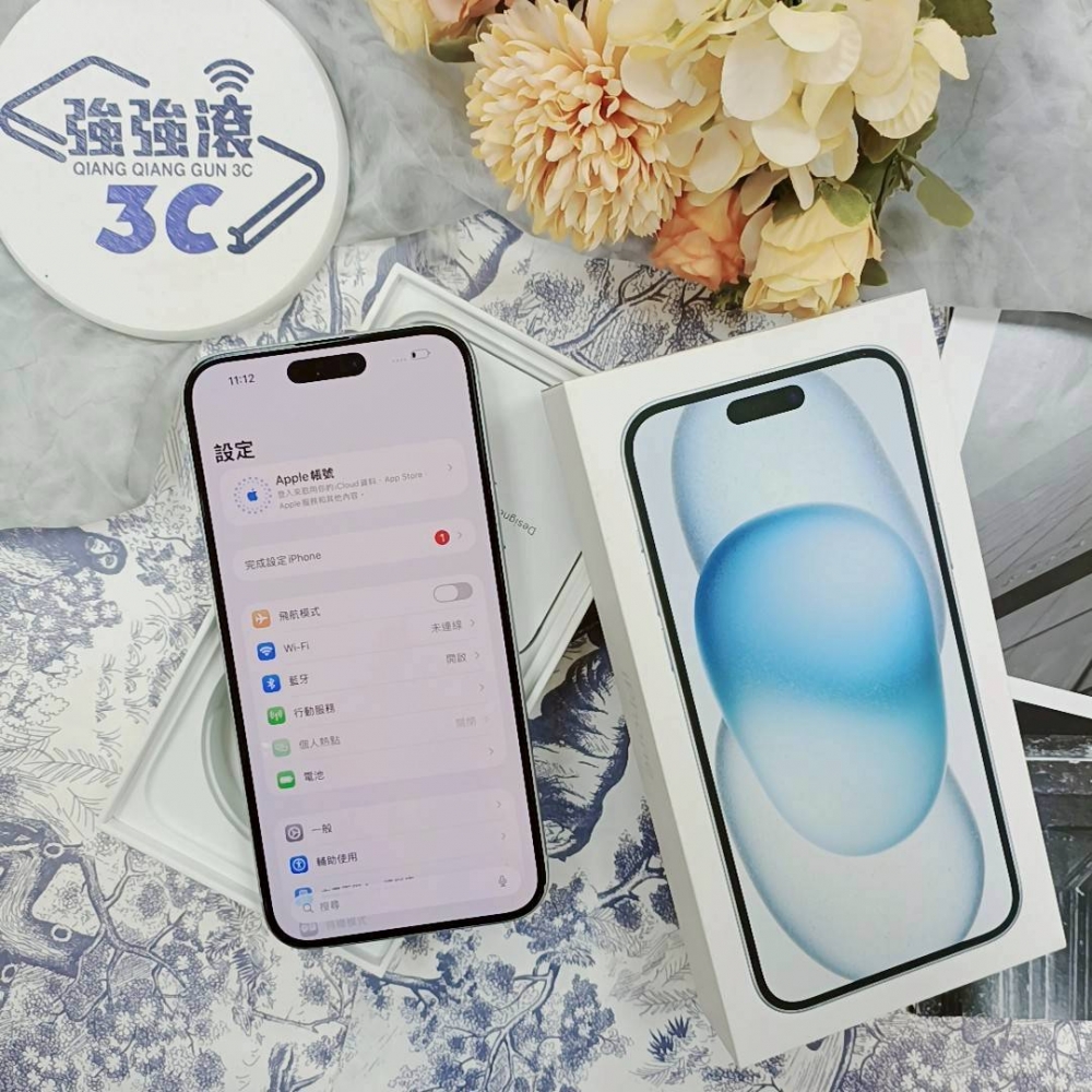 歸仁-二手iPhone15 plus256G 藍色#88308(店保365天)