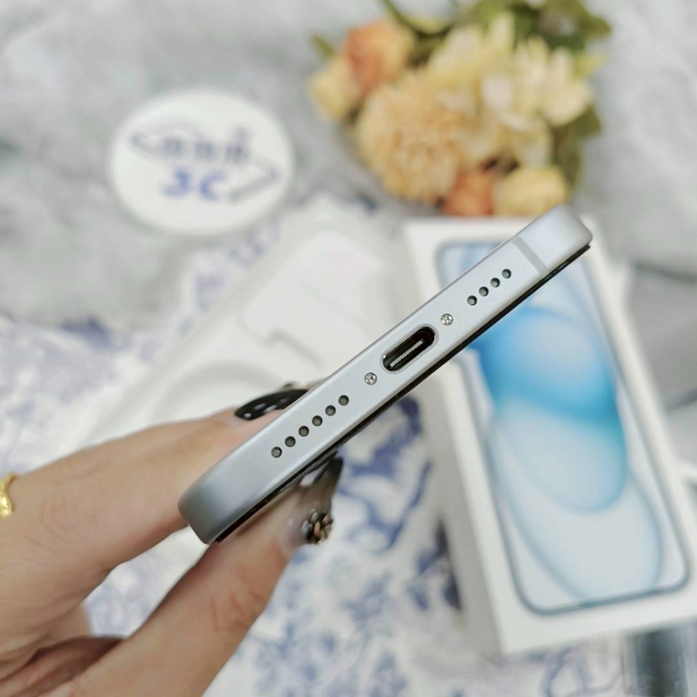 歸仁-二手iPhone15 plus256G 藍色#88308(店保365天)