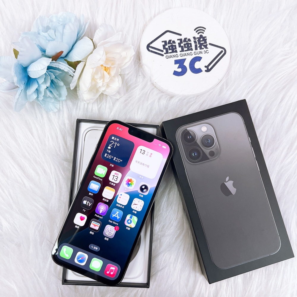 二手 iPhone 13Pro 128G 黑色*62772 (店家保固365天)