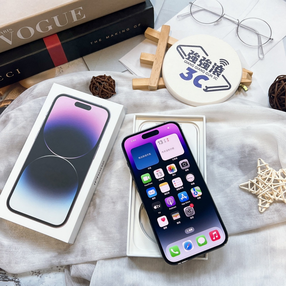 二手 iPhone 14Pro 256G 紫色*79685 (店家保固365天)