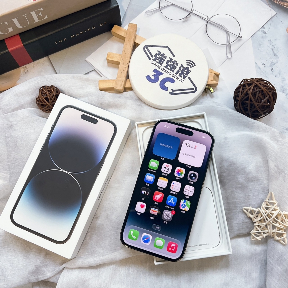 二手 iPhone 14Pro 256G 黑色*49946 (店家保固365天)