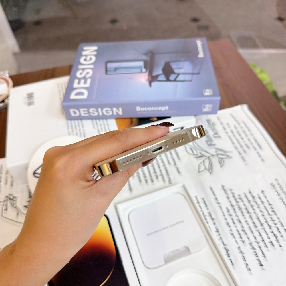 鹽行-二手 iPhone14 Pro MAX 256G 金色#92123(店保365天)