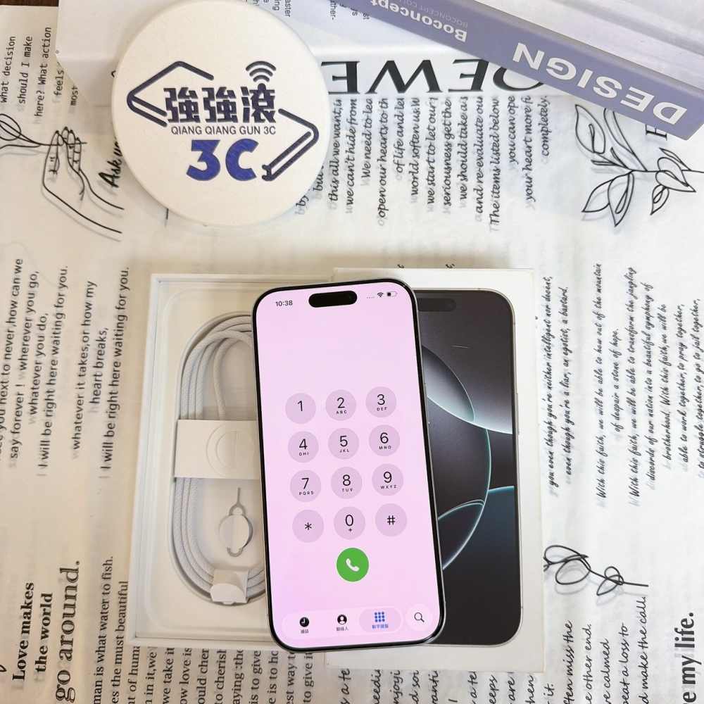 鹽行-二手 iPhone16Pro 256G 白色#25316（店保365天）